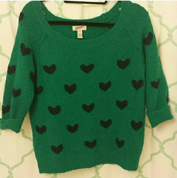 Arizona Jean Company Sweaters - Arizona heart sweater 1X Juniors